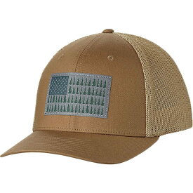 (取寄) コロンビア メッシュ ツリー フロッグ トラッカー ハット Columbia Mesh Tree Flag Trucker Hat Delta