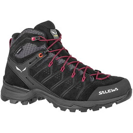 (取寄) サレワ レディース アルプ メイト ミッド Wp ハイキング ブーツ - ウィメンズ Salewa women Alp Mate Mid WP Hiking Boots - Women's Black Out/Virtual Pink