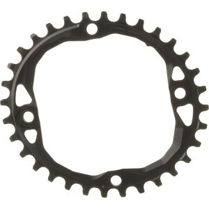 (���) �A�u�\�����[�g�u���b�N �X���� �I�[�o�� �g���N�V���� �`�F�[�������O absoluteBLACK SRAM Oval Traction Chainring Black/104 BCD