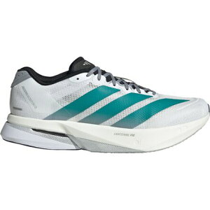 (���) �A�f�B�_�X �����Y �A�f�B�[�� �{�X�g�� 13 �����j���O �V���[�Y - �����Y Adidas men Adizero Boston 13 Running Shoe - Men's Ftwr White/Pure Teal/Grey