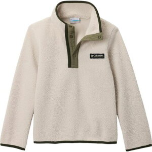 (���) �R�����r�A �L�b�Y �w���x�e�B�A �� 1/2-�X�i�b�v �t���[�X �W���P�b�g - �L�b�Y Columbia kids Helvetia II 1/2-Snap Fleece Jacket - Kids' Dark Stone/Stone Green
