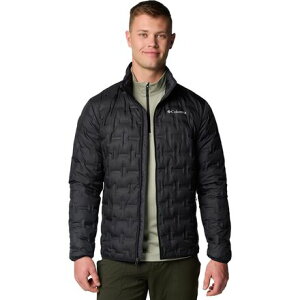 (���) �R�����r�A �����Y �f���^ ���b�W �� �_�E�� �W���P�b�g - �����Y Columbia men Delta Ridge II Down Jacket - Men's Black