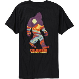 (���) �R�����r�A �����Y �`�����v �V���[�g�X���[�u T-�V���c - �����Y Columbia men Champ Short-Sleeve T-Shirt - Men's Black