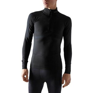 (���) �N���t�g �����Y �A�N�e�B�u �C���e���V�e�B �W�b�v �g�b�v - �����Y Craft men Active Intensity Zip Top - Men's Black/Asphalt