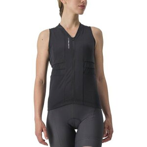 (���) �J�X�e�� ���f�B�[�X �A�j�} 4 �X���[�u���X �W���[�W - �E�B�����Y Castelli women Anima 4 Sleeveless Jersey - Women's Light Black/Ivory