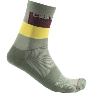(���) �J�X�e�� �u���b�R 15 �\�b�N Castelli Blocco 15 Sock Avocado Green