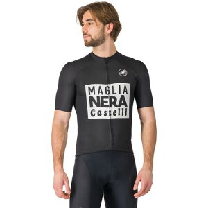 (���) �J�X�e�� �����Y �r���e�[�W �W�� �W���[�W - �����Y Castelli men Vintage GIRO D'Italia Jersey - Men's Nero