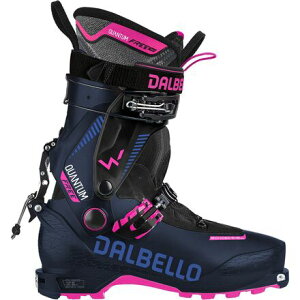 (���) �_���x���X�|�[�c ���f�B�[�X �N�I���^�� �t���[ �X�L�[ �u�[�c - - �E�B�����Y Dalbello Sports women Quantum Free Ski Boot - 2026 - Women's Dark Blue/Fluo Pink