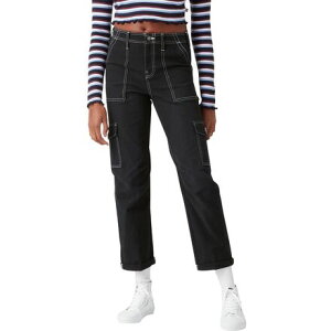 (���) �f�B�b�L�[�Y ���f�B�[�X �J�t�h ���[�e�B���e�B �p���c - �E�B�����Y Dickies women Cuffed Utility Pant - Women's Black