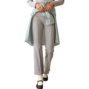 (���) ���f�B�[�X �U ���u �L�b�N �t���A �p���c - �E�B�����Y Donni women The Rib Kick Flare Pant - Women's Heather Grey