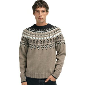 (���) �_�[���I�u�m���E�F�[ �����Y �X�[�� �Z�[�^�[ - �����Y Dale of Norway men Sula Sweater - Men's Coffee/Sand/Off White