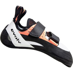 (���) �G�{���u ���f�B�[�X �Q�V�h�[ �N���C�~���O �V���[�Y - �E�B�����Y Evolv women Geshido Climbing Shoe - Women's White/Coral/Black