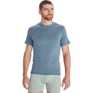 (���) �G�N�X�I�t�B�V�I �����Y �G�u���f�C �N���[ T-�V���c - �����Y ExOfficio men Everyday Crew T-Shirt - Men's Steel Blue