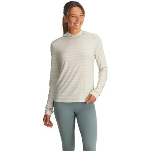 (���) �t���[�t���C ���f�B�[�X �V�F�[�h �� �u�[�f�B - �E�B�����Y Free Fly women Shade II Hoodie - Women's Dash Stripe Birch