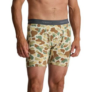 (���) �t���[�t���C �����Y �o���u�[ ���[�V���� �{�N�T�[ �u���[�t - �����Y Free Fly men Bamboo Motion Boxer Brief - Men's Vintage Camo