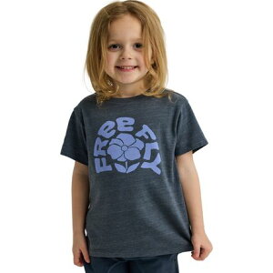 (���) �t���[�t���C �g�h���[ �K�[���Y �|�b�s�[ T-�V���c - �g�h���[ �K�[���Y Free Fly toddler girls Poppy T-Shirt - Toddler Girls' Heather Black Sand