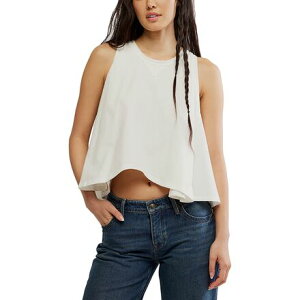 (���) �t���[�s�[�v�� ���f�B�[�X �n�C�A���A T-�V���c - �E�B�����Y Free People women Hialeah T-Shirt - Women's Clean Ivory