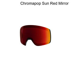 (���) �X�~�X 4D �}�O �S�[�O���Y ���v���C�X�����g �����Y Smith 4D MAG Goggles Replacement Lens Chromapop Sun Red Mirror