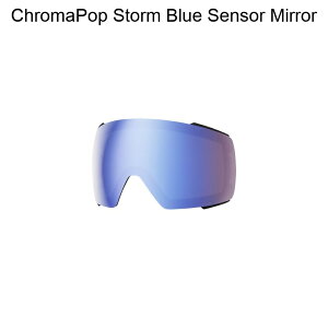 (���) �X�~�X I/O �}�O �S�[�O���Y ���v���C�X�����g �����Y Smith I/O MAG Goggles Replacement Lens ChromaPop Storm Blue Sensor Mirror