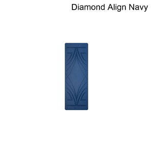 (���) ���K �f�U�C�� ���{ �C���t�B�j�e�B ���K �}�b�g Yoga Design Lab Infinity Yoga Mat Diamond Align Navy