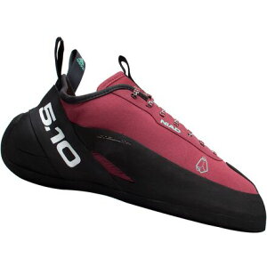 (���) �t�@�C�u�e�� NIAD ���[�X �N���C�~���O �V���[�Y Five Ten Niad Lace Climbing Shoe Core Black/Crew Red/Acid Mint