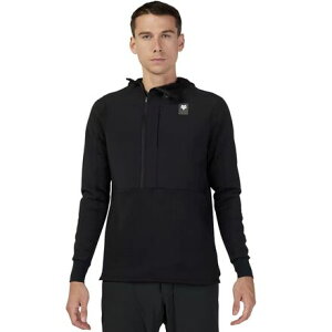 (���) �t�H�b�N�X���[�V���O �����Y �f�B�t�F���h �T�[�}�� �u�[�f�B - �����Y Fox Racing men Defend Thermal Hoodie - Men's Black2
