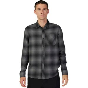 (���) �t�H�b�N�X���[�V���O �����Y �T�o�C�o���X�g �t�����l�� - �����Y Fox Racing men Survivalist Flannel - Men's Black