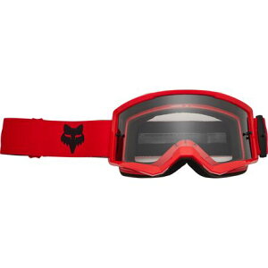 (���) �t�H�b�N�X���[�V���O ���C�� �R�A �S�[�O�� Fox Racing Main Core Goggle Florescent Red