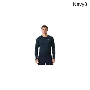 (���) �w���[�n���Z�� �����Y ���t�@ �A�N�e�B�u �N���[ �g�b�v - �����Y Helly Hansen men Lifa Active Crew Top - Men's Navy3