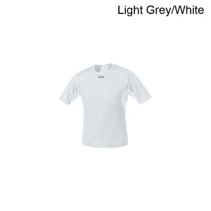 (���) �S�A�E�F�A �����Y �E�C���h�X�g�b�p�[ �x�[�X ���C���[ �V���c - �����Y GOREWEAR men Windstopper Base Layer Shirt - Men's Light Grey/White