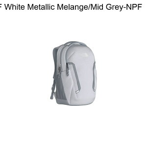 (���) �m�[�X�t�F�C�X ���f�B�[�X �{���g 21.5L �o�b�N�p�b�N - �E�B�����Y The North Face women Vault 21.5L Backpack - Women's TNF White Metallic Melange/Mid Grey-NPF