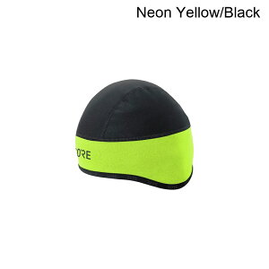 (���) �S�A�E�F�A C3 �S�A �E�C���h�X�g�b�p�[ �w�����b�g �L���b�v GOREWEAR C3 GORE Windstopper Helmet Cap Neon Yellow/Black