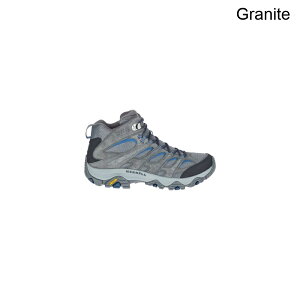 (���) ������ �����Y ���A�u 3 �~�b�h �n�C�L���O �u�[�c - �����Y Merrell men Moab 3 Mid Hiking Boot - Men's Granite