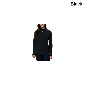 (���) �R�����r�A ���f�B�[�X �O���C�V���� �t���[�X Iv 1/2-�W�b�v �g�b�v - �E�B�����Y Columbia women Glacial Fleece IV 1/2-Zip Top - Women's Black