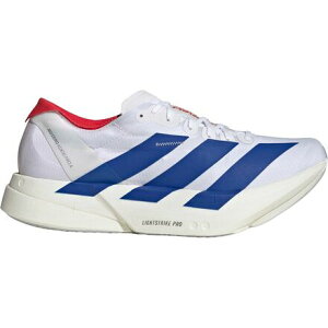 (���) �A�f�B�_�X �����Y �A�f�B�[�� �A�f�B�I�X �v�� 4 �����j���O �V���[�Y - �����Y Adidas men Adizero Adios Pro 4 Running Shoe - Men's Ftwr White/Royal Blue/Pury Ruby