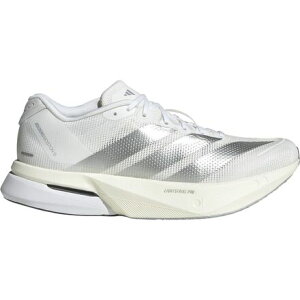(���) �A�f�B�_�X ���f�B�[�X �A�f�B�[�� �{�X�g�� 13 �����j���O �V���[�Y - �E�B�����Y Adidas women Adizero Boston 13 Running Shoe - Women's Ftwr White/Matte Silver/Dash Grey