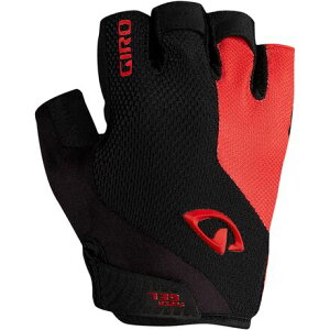 (���) �W�� �f���A �X�[�p�[�W�F�� �O���[�u Giro Strade Dure Supergel Glove Black/Bright Red
