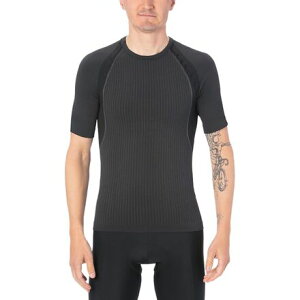 (���) �W�� �����Y �N���m �V���[�g�X���[�u �x�[�X ���C���[ - �����Y Giro men Chrono Short-Sleeve Base Layer - Men's Charcoal