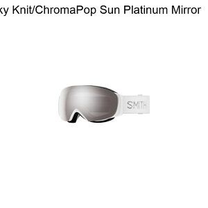 (���) �X�~�X I/O �}�O S �N���}�|�b�v �S�[�O���Y Smith I/O MAG S ChromaPop Goggles White Chunky Knit/ChromaPop Sun Platinum Mirror