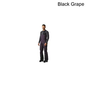 (���) �w���[�n���Z�� �����Y �\�O�� �r�u �V�F�� �p���c - �����Y Helly Hansen men Sogn Bib Shell Pant - Men's Black Grape