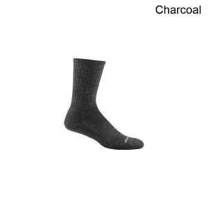 (���) �_�[���^�t �����Y �U �X�^���_�[�h �N���[ ���C�g �\�b�N - �����Y Darn Tough men The Standard Crew Light Sock - Men's Charcoal