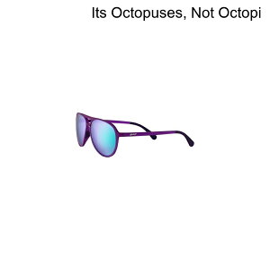 (���) �O�_�[ �T�[�N�� GS �|�[�����C�Y�h �T���O���X Goodr Circle Gs Polarized Sunglasses Its Octopuses, Not Octopi