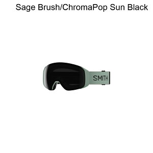 (���) �X�~�X 4D �}�O S �S�[�O���Y Smith 4D MAG S Goggles Sage Brush/ChromaPop Sun Black