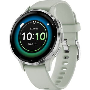 (���) �K�[�~�� �x�j���[ 3S Garmin Venu 3S Sage Gray/Passivated