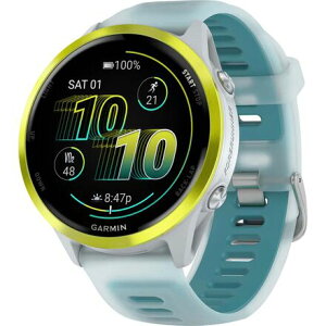 (���) �K�[�~�� �t�H�A�����i�[ �E�H�b�` Garmin Forerunner 570 Watch Amp Yellow (Whitestone/Turquoise Band)
