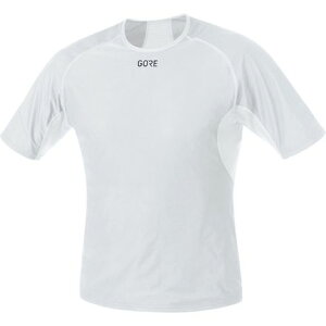 (���) �S�A�E�F�A �����Y �E�C���h�X�g�b�p�[ �x�[�X ���C���[ �V���c - �����Y GOREWEAR men Windstopper Base Layer Shirt - Men's Light Grey/White