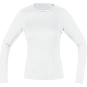 (���) �S�A�E�F�A ���f�B�[�X �x�[�X ���C���[ �����O �X���[�u �V���c - �E�B�����Y GOREWEAR women Base Layer Long Sleeve Shirt - Women's White