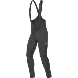 (���) �S�A�E�F�A �����Y C3 �S�A �E�C���h�X�g�b�p�[ �r�u �^�C�c+ - �����Y GOREWEAR men C3 GORE Windstopper Bib Tights+ - Men's Black