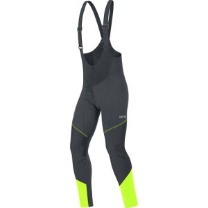 (���) �S�A�E�F�A �����Y C3 �S�A �E�C���h�X�g�b�p�[ �r�u �^�C�c+ - �����Y GOREWEAR men C3 GORE Windstopper Bib Tights+ - Men's Black/Neon Yellow