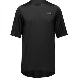 (���) �S�A�E�F�A �����Y �g���C��KPR �e�b�N �W���[�W - �����Y GOREWEAR men TrailKPR Tech Jersey - Men's Black